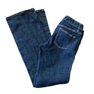 Banana Republic Dark Wash Jeans Boot-Cut Sz 0 Stretch